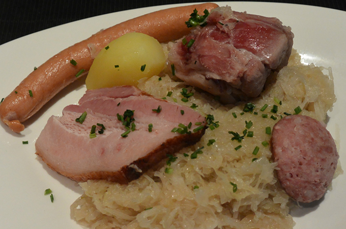 Choucroute garnie