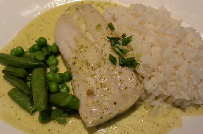 Cabillaud sauce beurre blanc