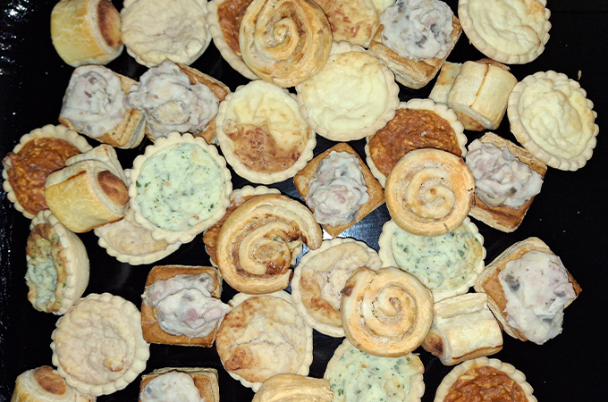 Réductions salées (à réchauffer)