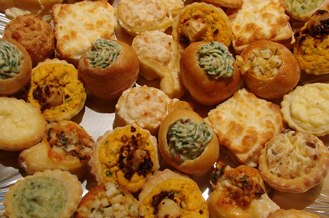 Réductions salées (à réchauffer)