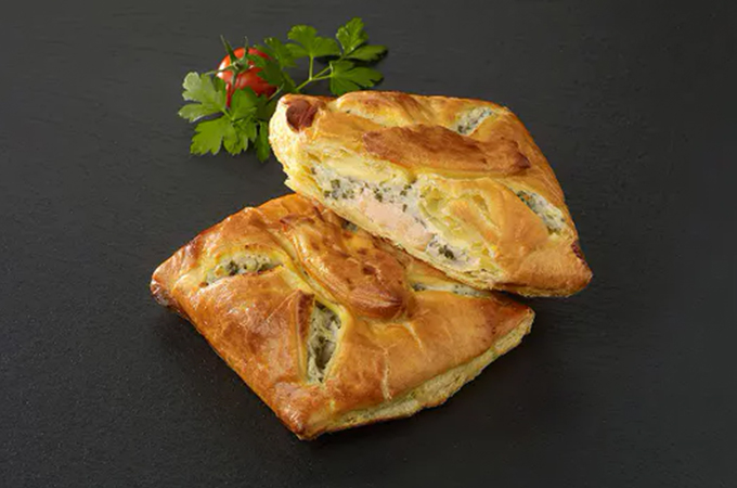 Feuilleté saumon à l’oseille